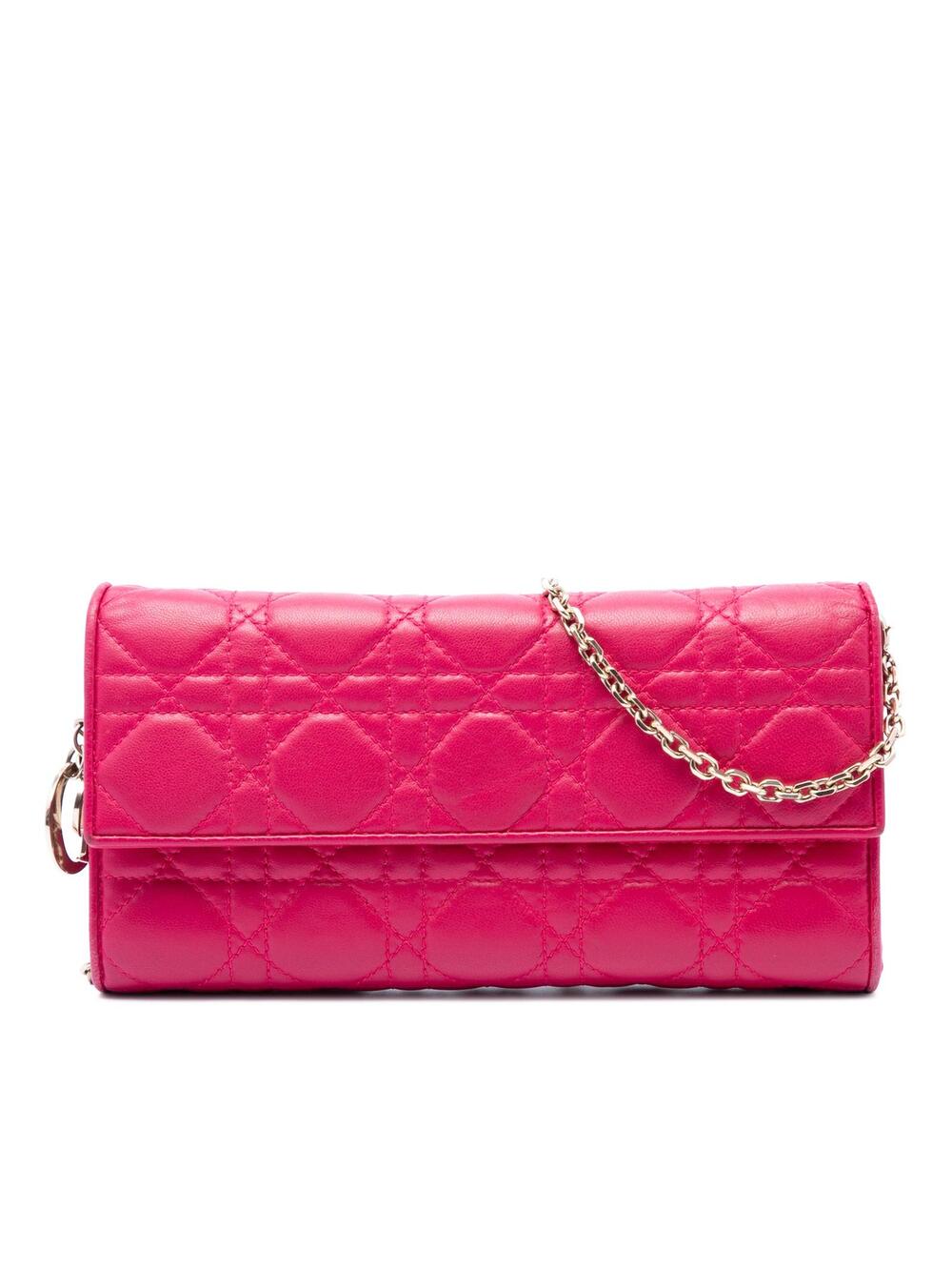 Dior Lambskin Cannage Lady Wallet On #359836D75B